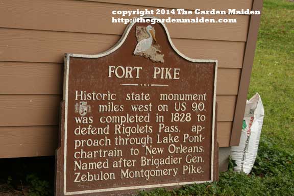 Visit to Bayou Sauvage and Fort Pike, Louisiana.